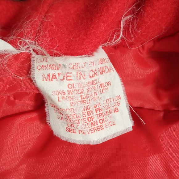 Vintage little nugget girls pea coat - Picture 7 of 13